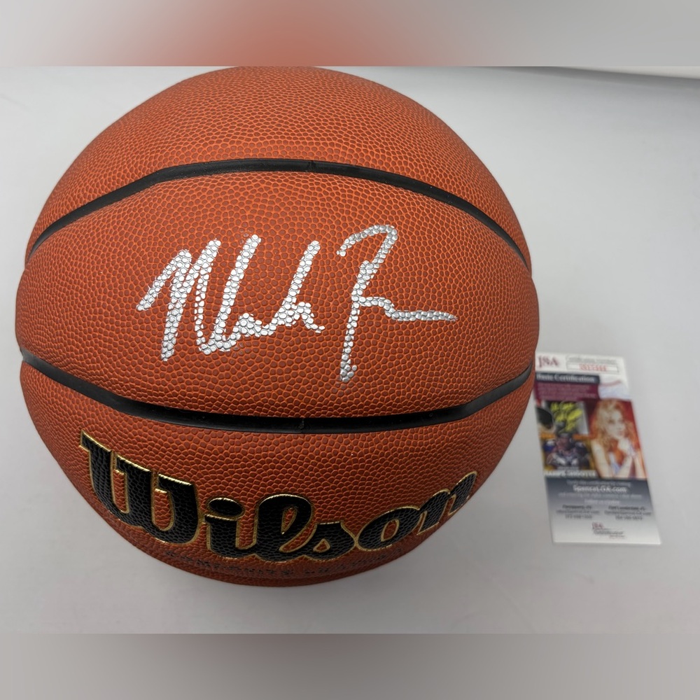 Mark Few signed NCAA‎ Basketball Gonzaga Bulldogs JSA COA